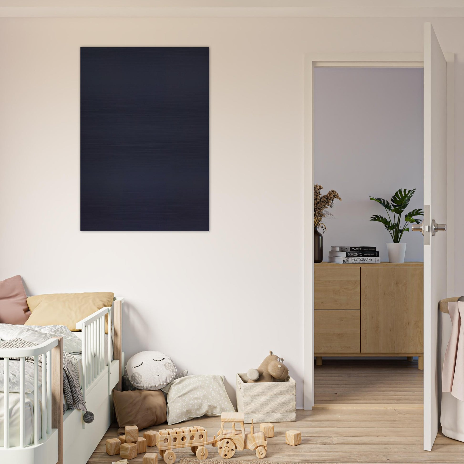 Abstract Painting - 1961 - Ad Reinhardt Brushed Aluminum Print - 70x100 cm / 28x40 inches | Ad Reinhardt Aluminum Print | Ad Reinhardt Prints