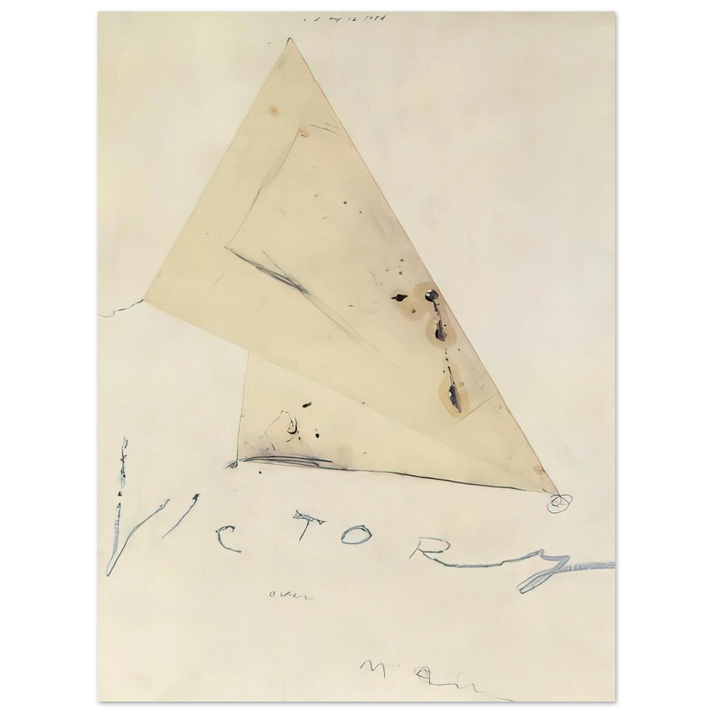 Cy Twombly - Victory  75x100 cm / 30x40inches Fine Art Poster