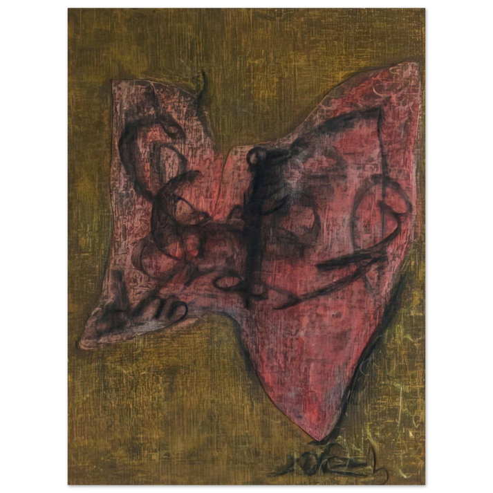 Lucio Fontana - Concept Spatiale - 1958  75x100 cm / 30x40inches Fine Art Poster