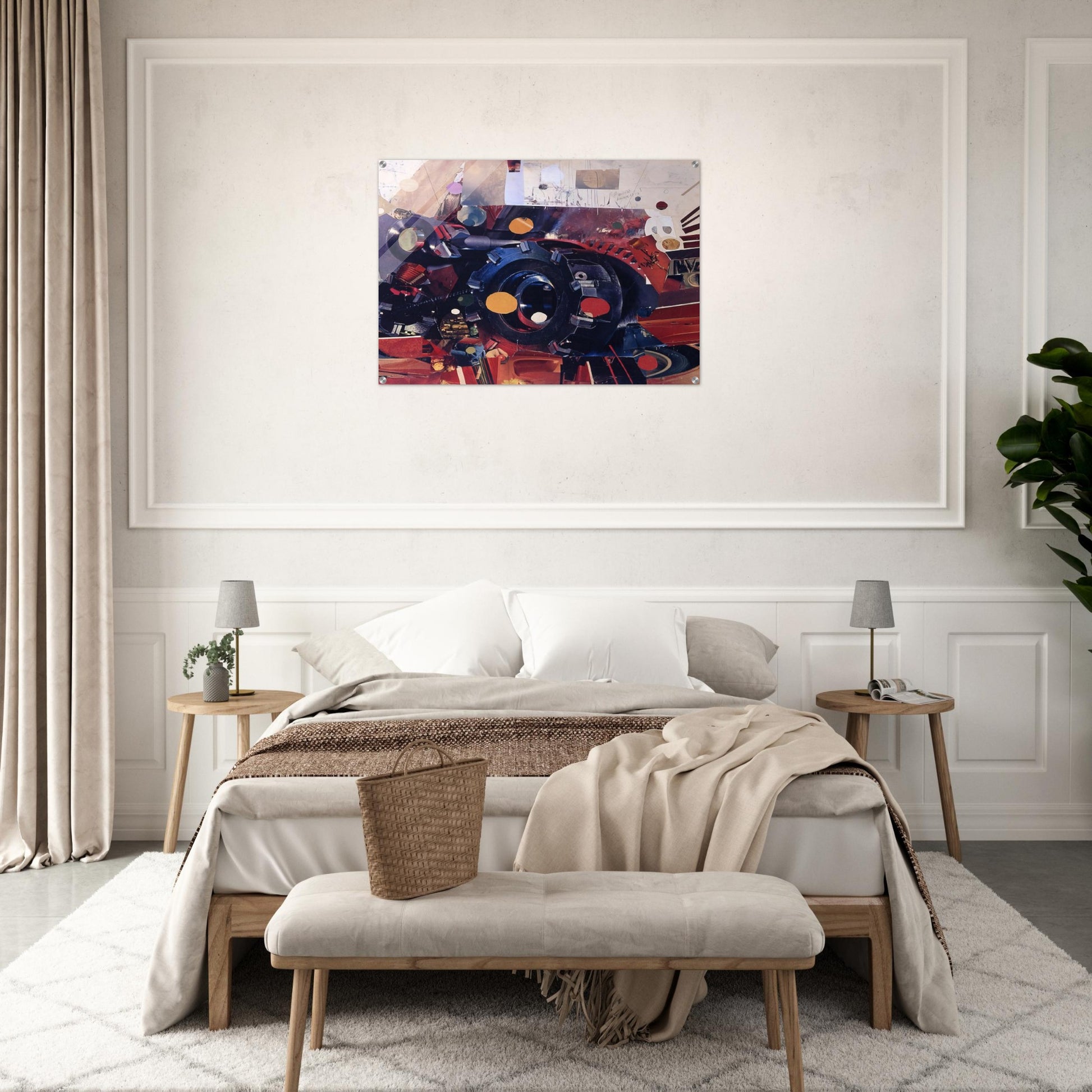 Power - 1967 - Gebre Kristos Desta Acrylic Print - 70x100 cm / 28x40″ inches | Gebre Kristos Desta Wall Art | Gebre Kristos Desta Prints