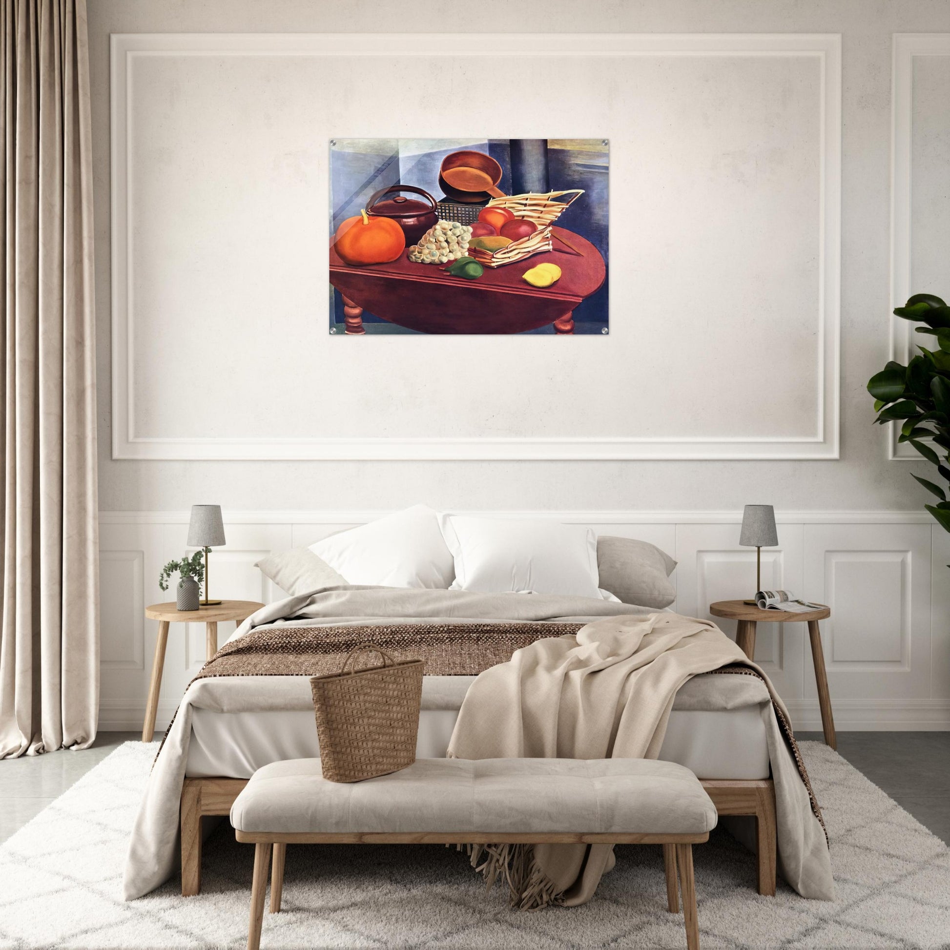 STILL LIFE - Moise Kisling Acrylic Print - 70x100 cm / 28x40″ inches | Moise Kisling Wall Art | Moise Kisling Prints