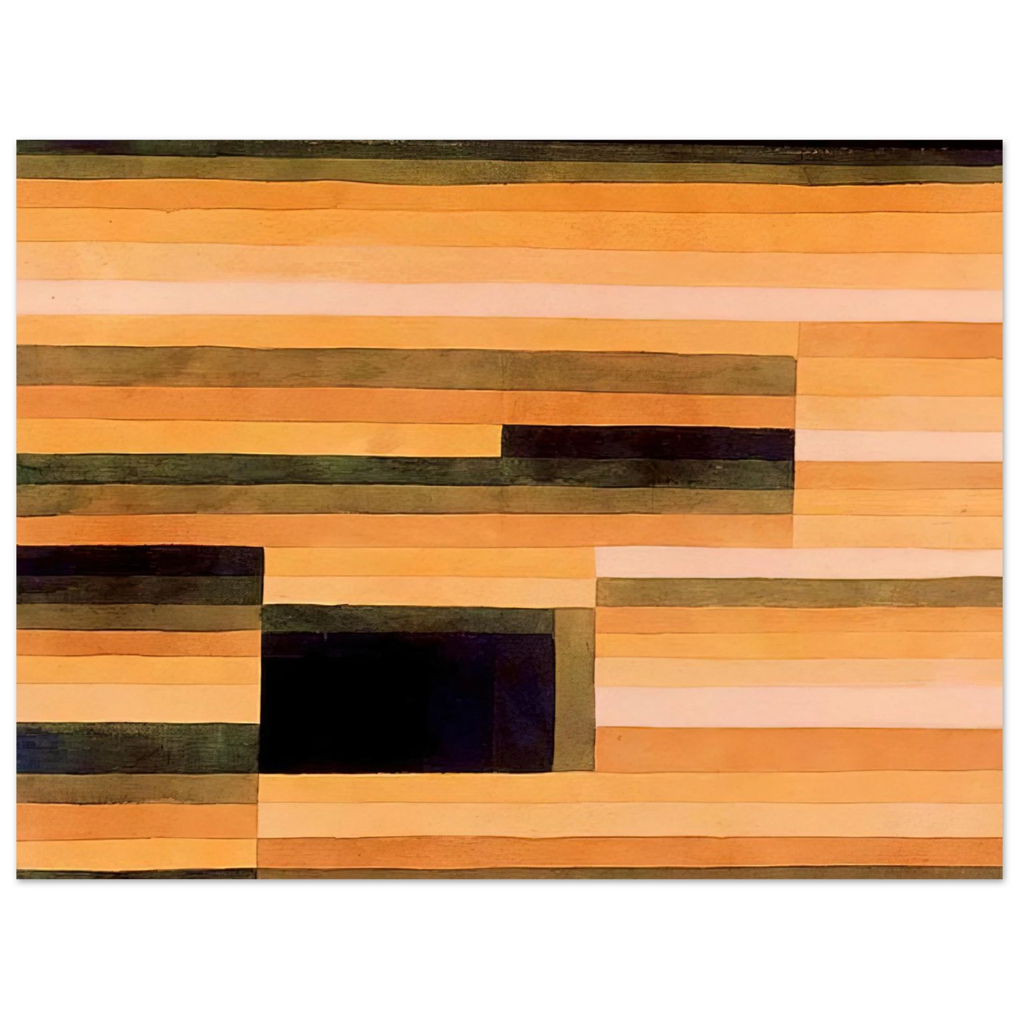 Paul Klee - ROCK CHAMBER 1929  75x100 cm / 30x40inches Fine Art Poster