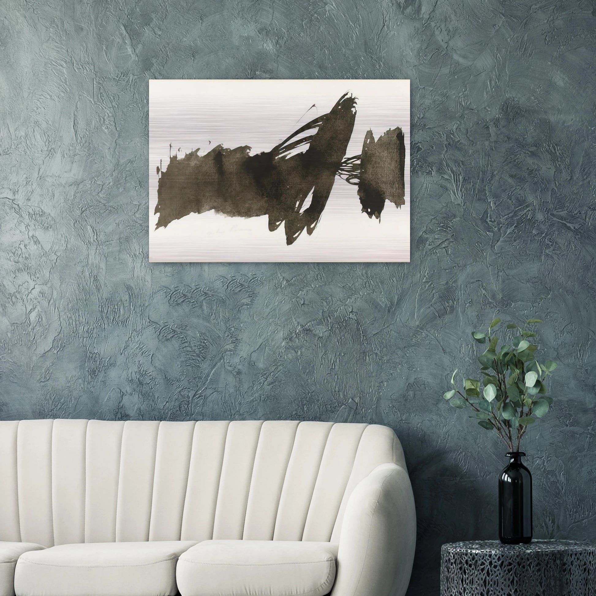 Untitled - 1950 - Julius Bissier Brushed Aluminum Print - 70x100 cm / 28x40 inches | Julius Bissier Aluminum Print | Julius Bissier Prints