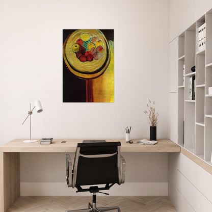 APPLES 1916 - Henri Matisse Brushed Aluminum Print - 70x100 cm / 28x40 inches | Henri Matisse Aluminum Print | Henri Matisse Prints