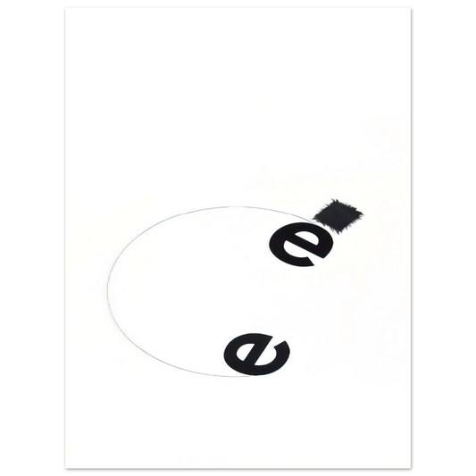 Mira Schendel - Mira Schendel Toquinhos 1972 - 1972 Brazil  75x100 cm / 30x40inches Fine Art Poster