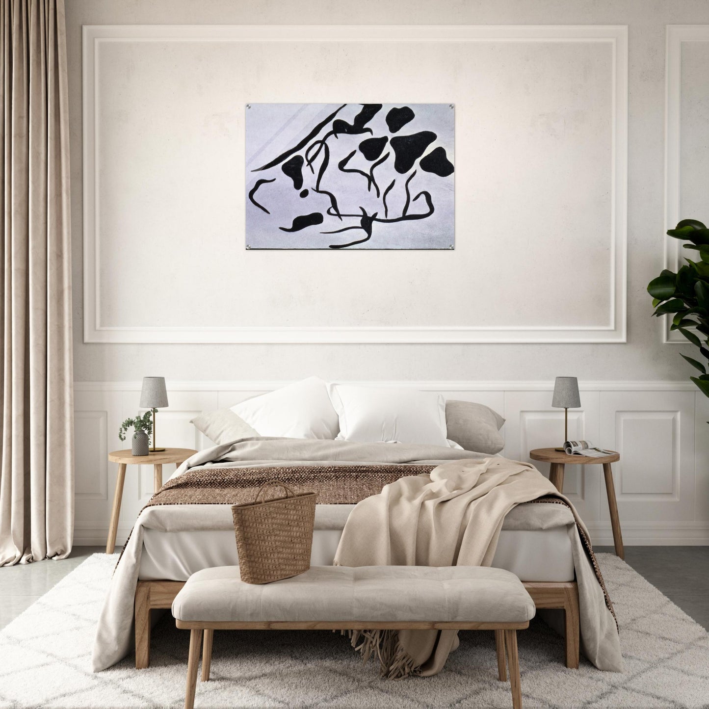 Automatic Drawing - Jean Arp Acrylic Print - 70x100 cm / 28x40″ inches