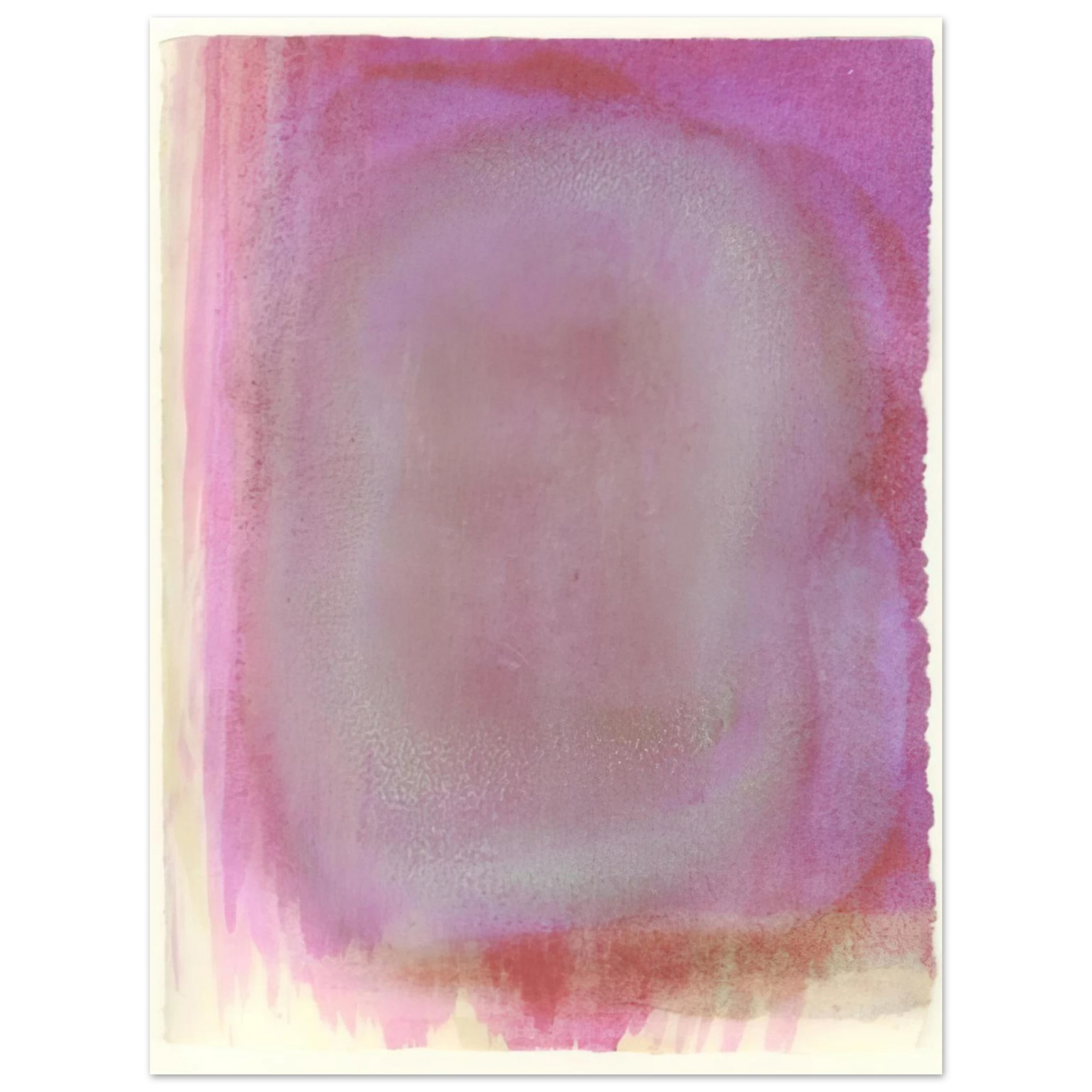 Gotthard Graubner - UNTITLED 1964  75x100 cm / 30x40inches Fine Art Poster