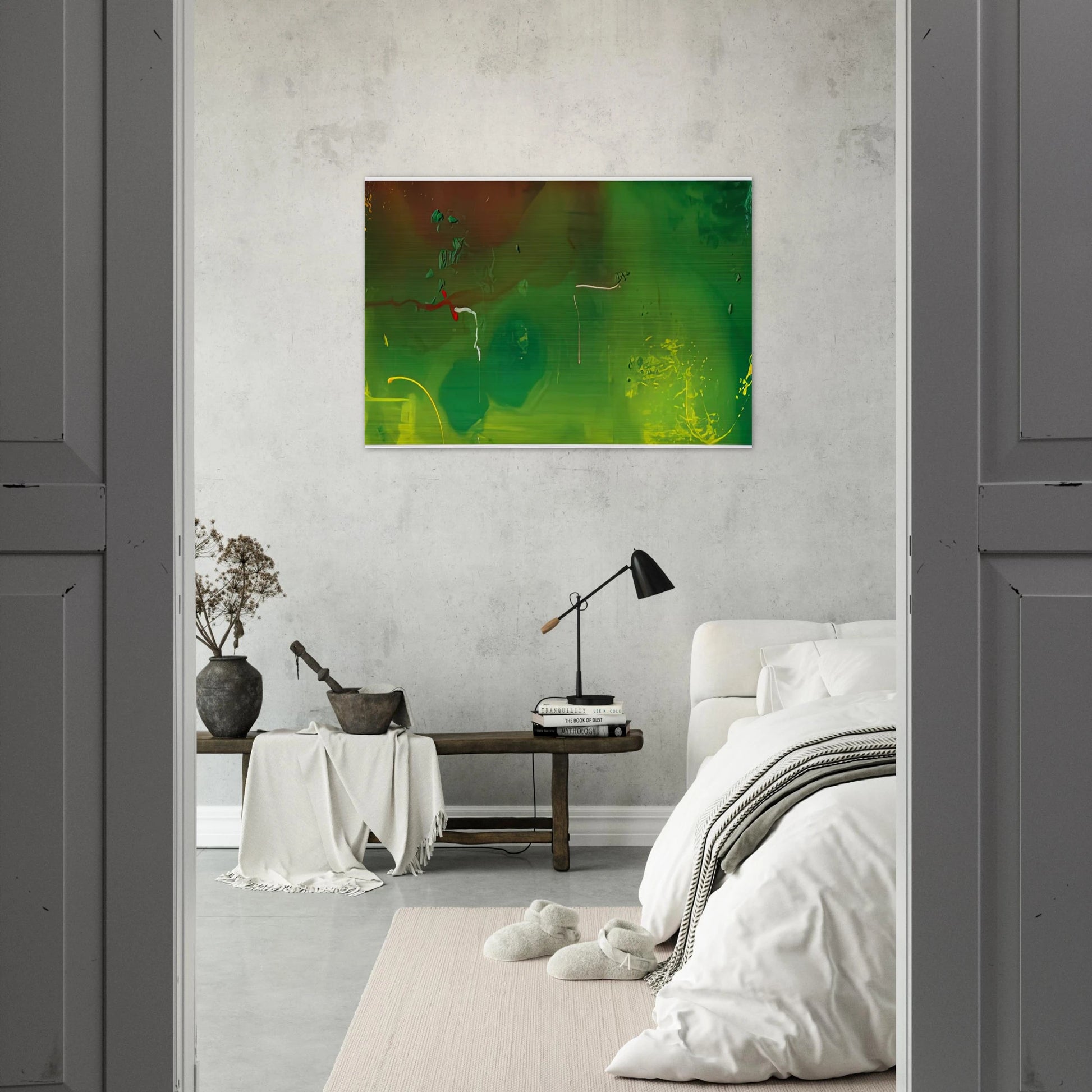 Petroglyphs, 1990- - Helen Frankenthaler Brushed Aluminum Print - 70x100 cm / 28x40 inches | Helen Frankenthaler Aluminum Print | Helen Frankenthaler Prints