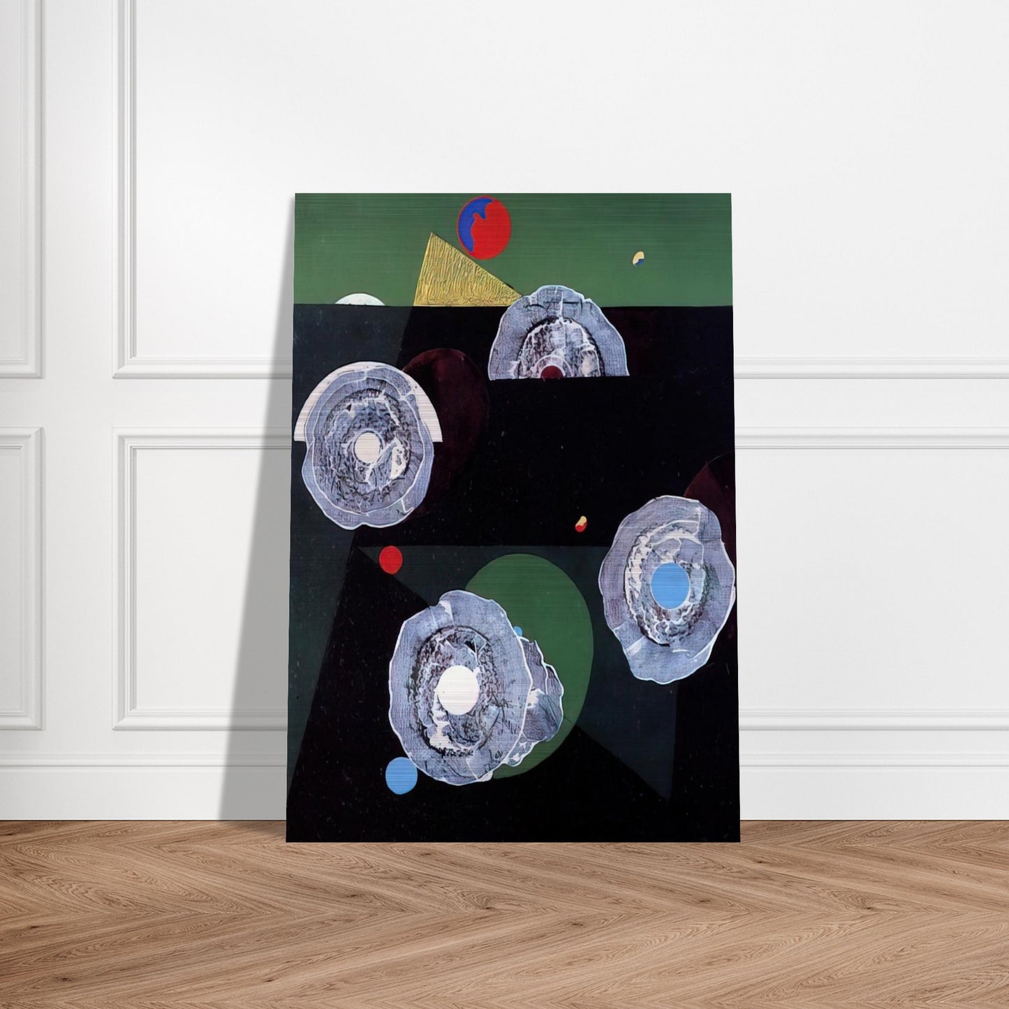 Scallops flower - Max Ernst Brushed Aluminum Print - 70x100 cm / 28x40 inches | Max Ernst Aluminum Print | Max Ernst Prints