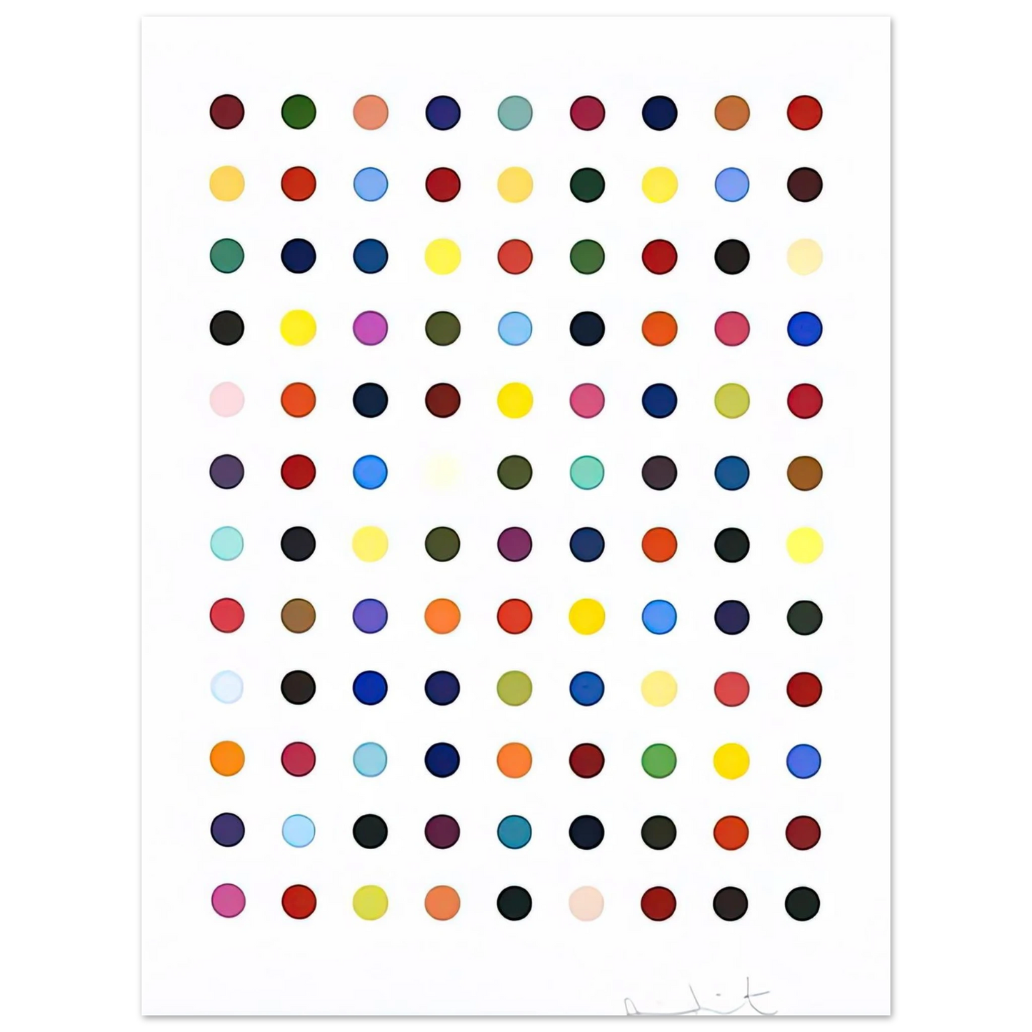 Damien Hirst - FLUMEQUINE  75x100 cm / 30x40inches Fine Art Poster