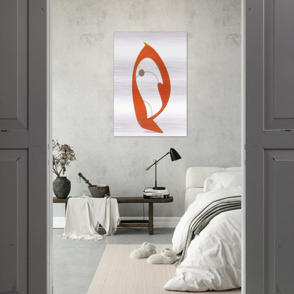 Composition - 1948 - Gyula Kosice Brushed Aluminum Print - 70x100 cm / 28x40 inches | Gyula Kosice Aluminum Print | Gyula Kosice Prints