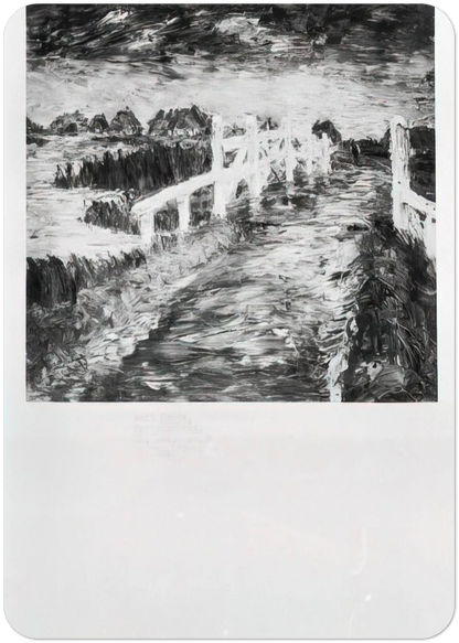 Maruchbrucke By Emil Nolde Pack of 10 Post Cards | Emil Nolde Post Cards | A6 (10.5 x 14.8 cm) - 4.1 x 5.8 inches