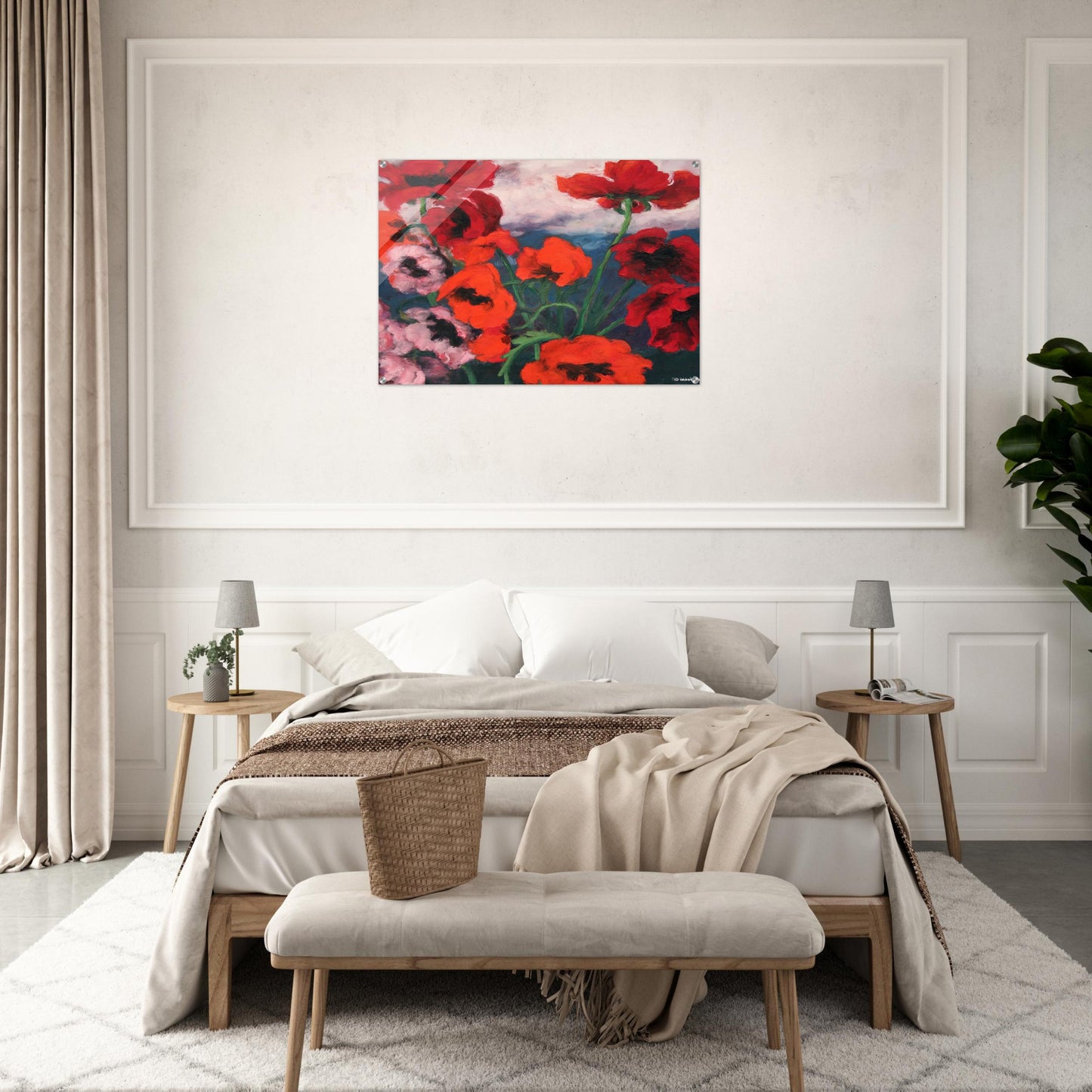 Large Poppies - Emil Nolde Acrylic Print - 70x100 cm / 28x40″ inches