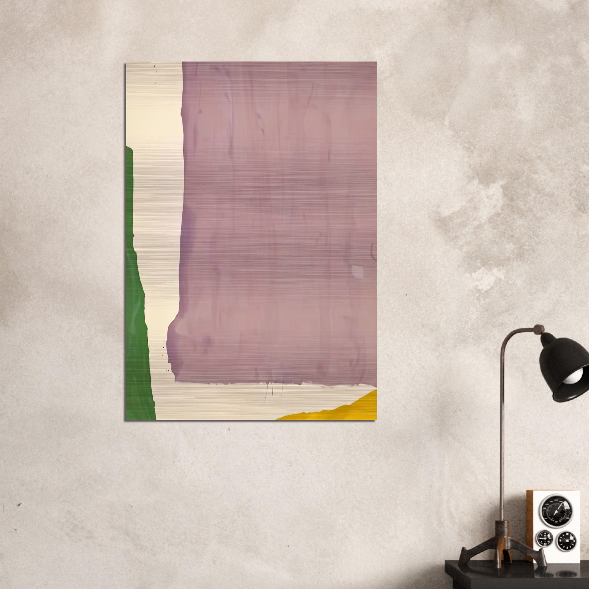 Mauve District, 1966- - Helen Frankenthaler Brushed Aluminum Print - 70x100 cm / 28x40 inches | Helen Frankenthaler Aluminum Print | Helen Frankenthaler Prints