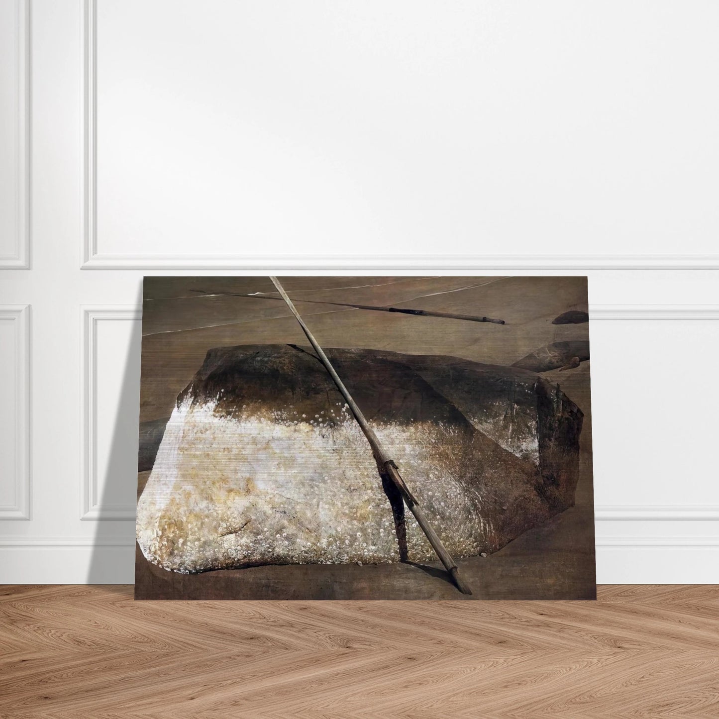 NOT DETECTED 38 - Andrew Wyeth Brushed Aluminum Print - 70x100 cm / 28x40 inches | Andrew Wyeth Aluminum Print | Andrew Wyeth Prints