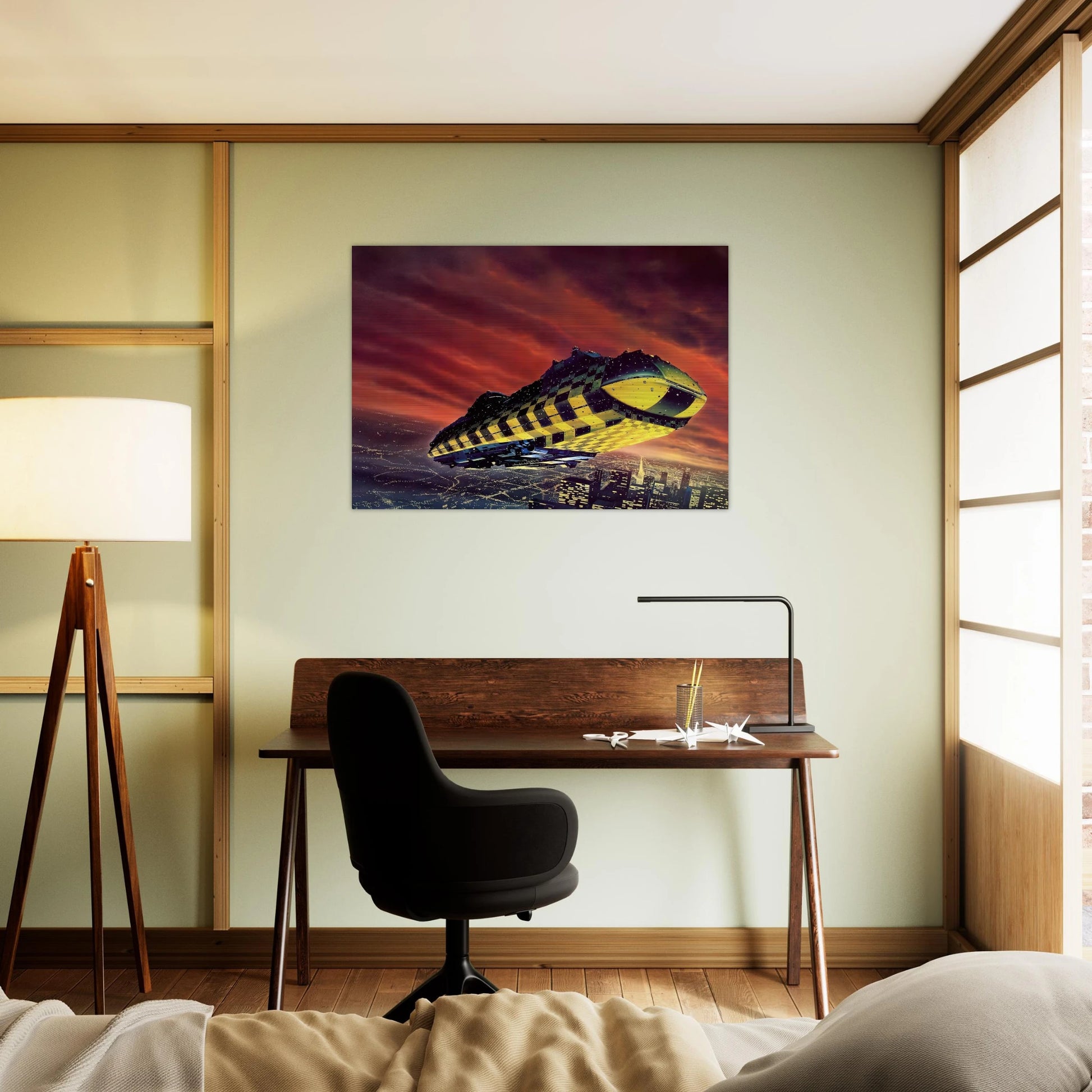 Chris Foss - Chris Foss Brushed Aluminum Print - 70x100 cm / 28x40 inches | Chris Foss Aluminum Print | Chris Foss Prints