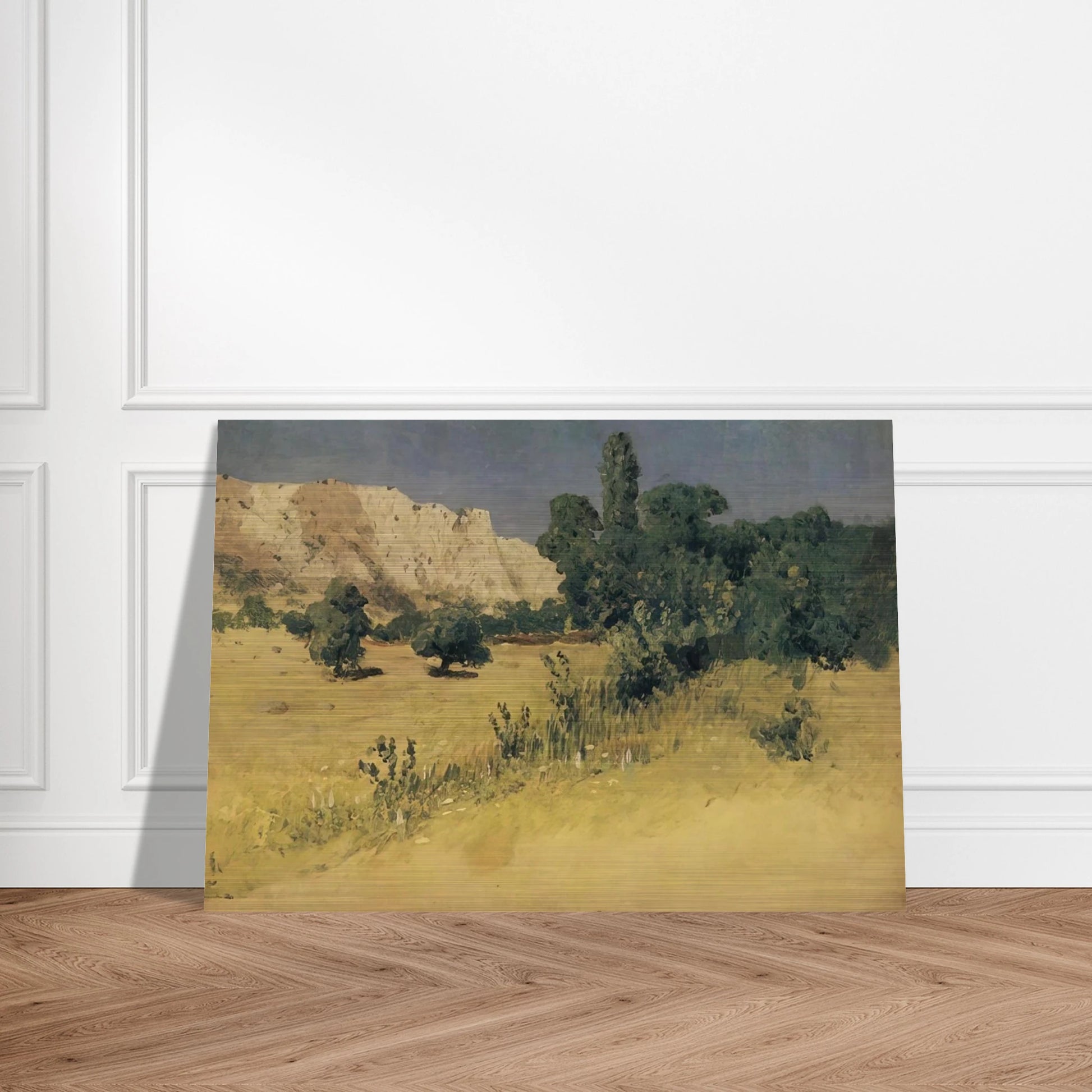 Crimea. Yayla - Arkhyp Kuindzhi Brushed Aluminum Print - 70x100 cm / 28x40 inches | Arkhyp Kuindzhi Aluminum Print | Arkhyp Kuindzhi Prints
