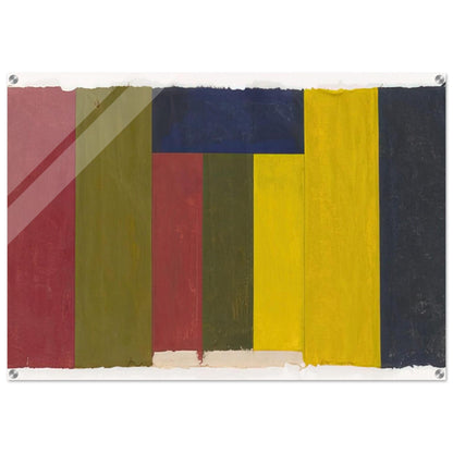 Study II - 1981 - Brice Marden Acrylic Print - 70x100 cm / 28x40″ inches | Brice Marden Wall Art | Brice Marden Prints