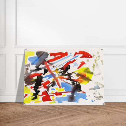 Farbspiele - 1952 - Ernst Wilhelm Nay Acrylic Print - 70x100 cm / 28x40″ inches