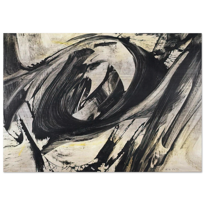 Karant 5.7.1957 - Karl Otto Gotz Brushed Aluminum Print - 70x100 cm / 28x40 inches | Karl Otto Gotz Aluminum Print | Karl Otto Gotz Prints
