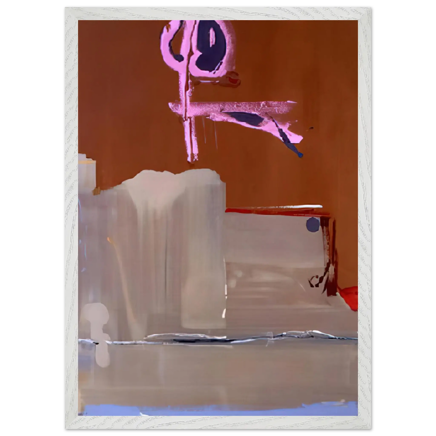 Helen Frankenthaler - Captain s Watch - 1986 Wall art - 75x100 cm / 30x40 Inches - Fine Art Poster - -