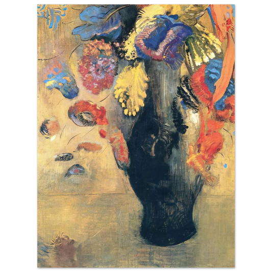 Odilon Redon - FLOWERS  75x100 cm / 30x40inches Fine Art Poster