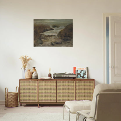 BELLE ILE 1896 1 - Henri Matisse Brushed Aluminum Print - 70x100 cm / 28x40 inches | Henri Matisse Aluminum Print | Henri Matisse Prints