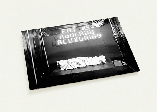 Eat Me. The Gluttony or Lust - 1976 By Lygia Pape Pack of 10 Post Cards | Lygia Pape Post Cards | A6 (10.5 x 14.8 cm) - 4.1 x 5.8 inches