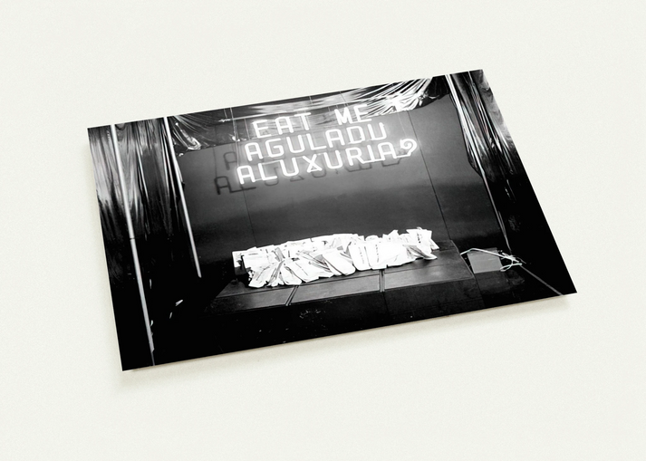 Eat Me. The Gluttony or Lust - 1976 By Lygia Pape Pack of 10 Post Cards | Lygia Pape Post Cards | A6 (10.5 x 14.8 cm) - 4.1 x 5.8 inches