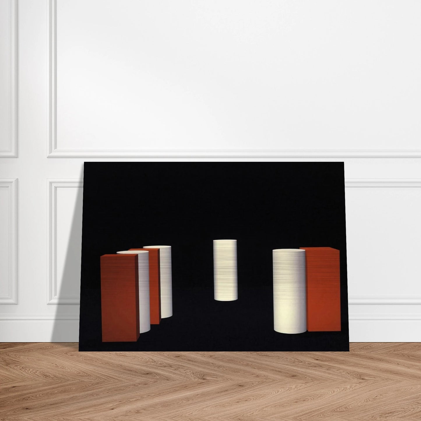 Ballet Neoconcreto # 1 - 1958 - Lygia Pape Brushed Aluminum Print - 70x100 cm / 28x40 inches | Lygia Pape Aluminum Print | Lygia Pape Prints