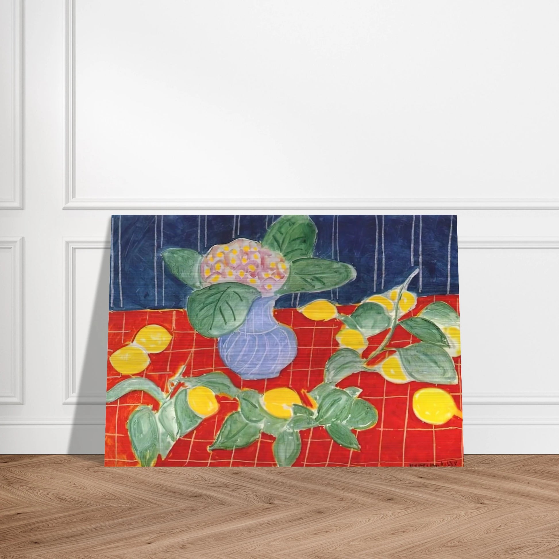 LEMONS AND SAXIFRAGES 1943 - Henri Matisse Brushed Aluminum Print - 70x100 cm / 28x40 inches | Henri Matisse Aluminum Print | Henri Matisse Prints