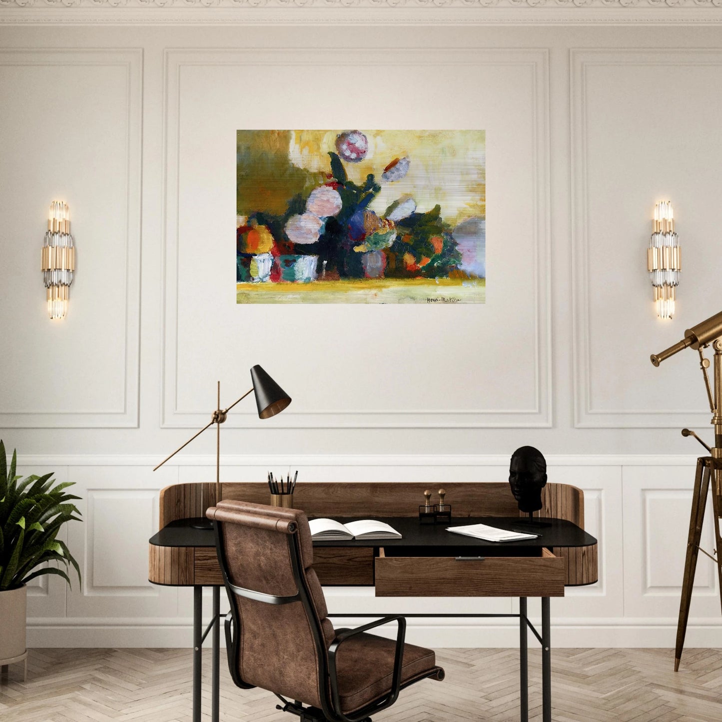 SNOWBALLS 1900 - Henri Matisse Brushed Aluminum Print - 70x100 cm / 28x40 inches | Henri Matisse Aluminum Print | Henri Matisse Prints