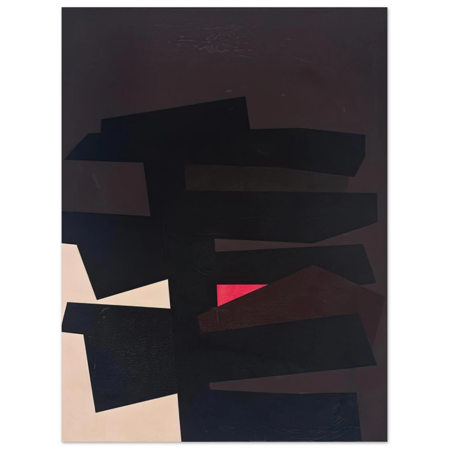 Karl Benjamin - BB #8 - 1962  75x100 cm / 30x40inches Fine Art Poster