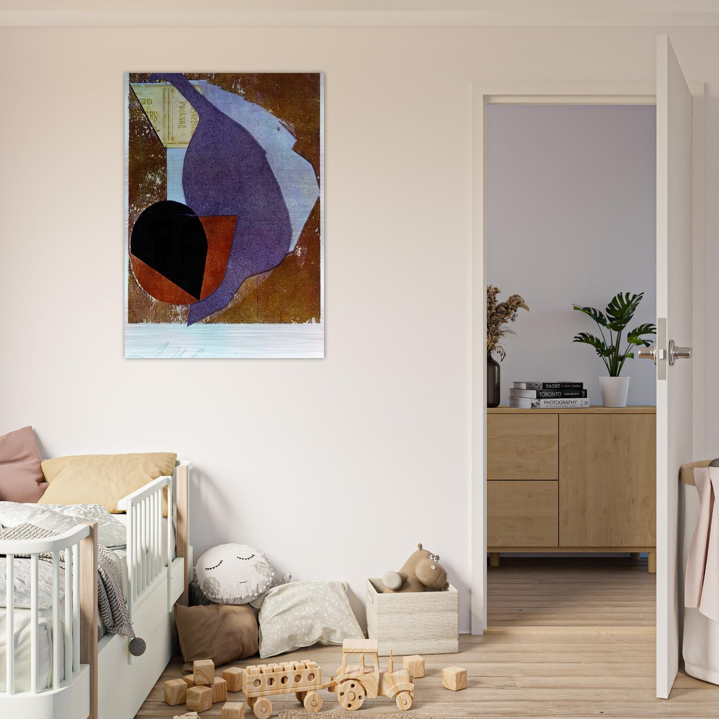 Before my Birth - Jean Arp Brushed Aluminum Print - 70x100 cm / 28x40 inches | Jean Arp Aluminum Print | Jean Arp Prints