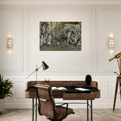 ARABS THE DEATH OF RAIMUNDUS LULLUS - Salvador Dali Brushed Aluminum Print - 70x100 cm / 28x40 inches | Salvador Dali Aluminum Print | Salvador Dali Prints