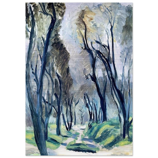 THE PATH OF OLIVE TREES 1920 - Henri Matisse Brushed Aluminum Print - 70x100 cm / 28x40 inches | Henri Matisse Aluminum Print | Henri Matisse Prints