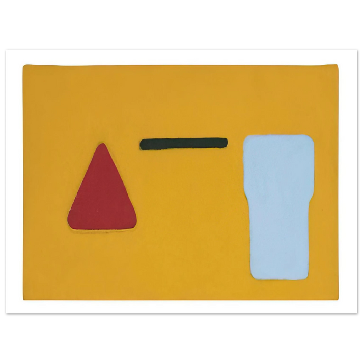 Ron Gorchov - Foley - 1967  75x100 cm / 30x40inches Fine Art Poster