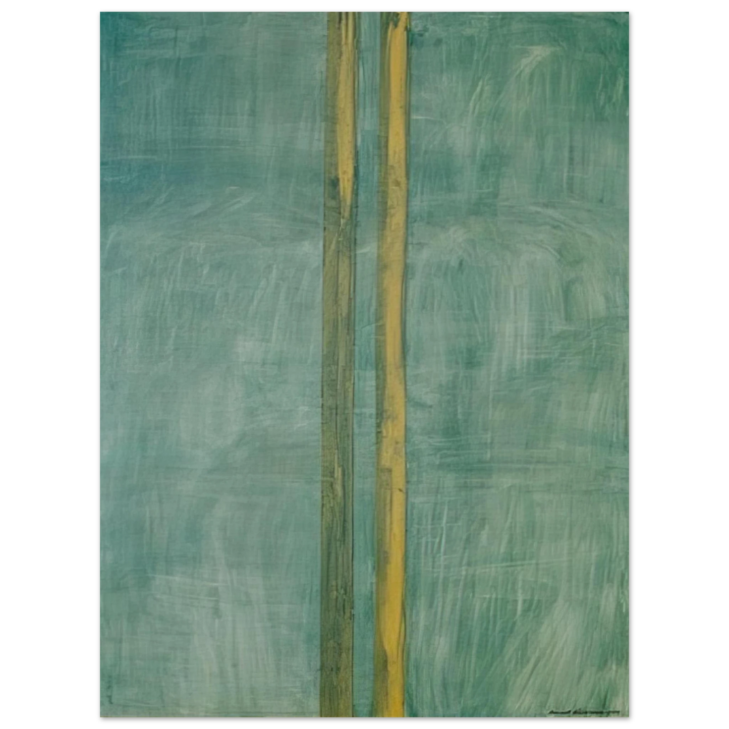 Barnett Newman - Concord  75x100 cm / 30x40inches Fine Art Poster