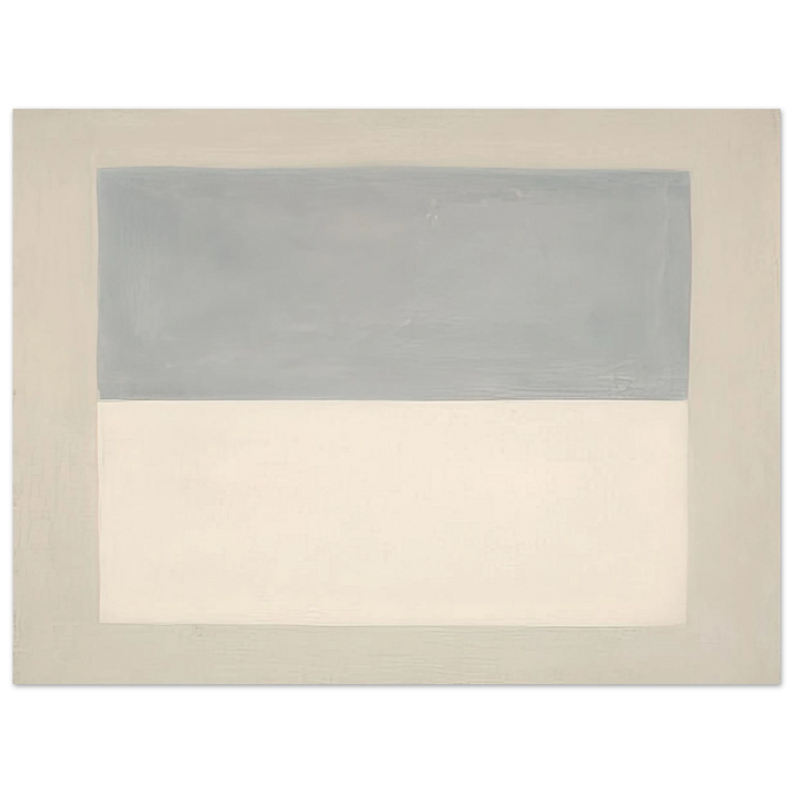 Agnes Martin - Rain  Study   75x100 cm / 30x40inches Fine Art Poster