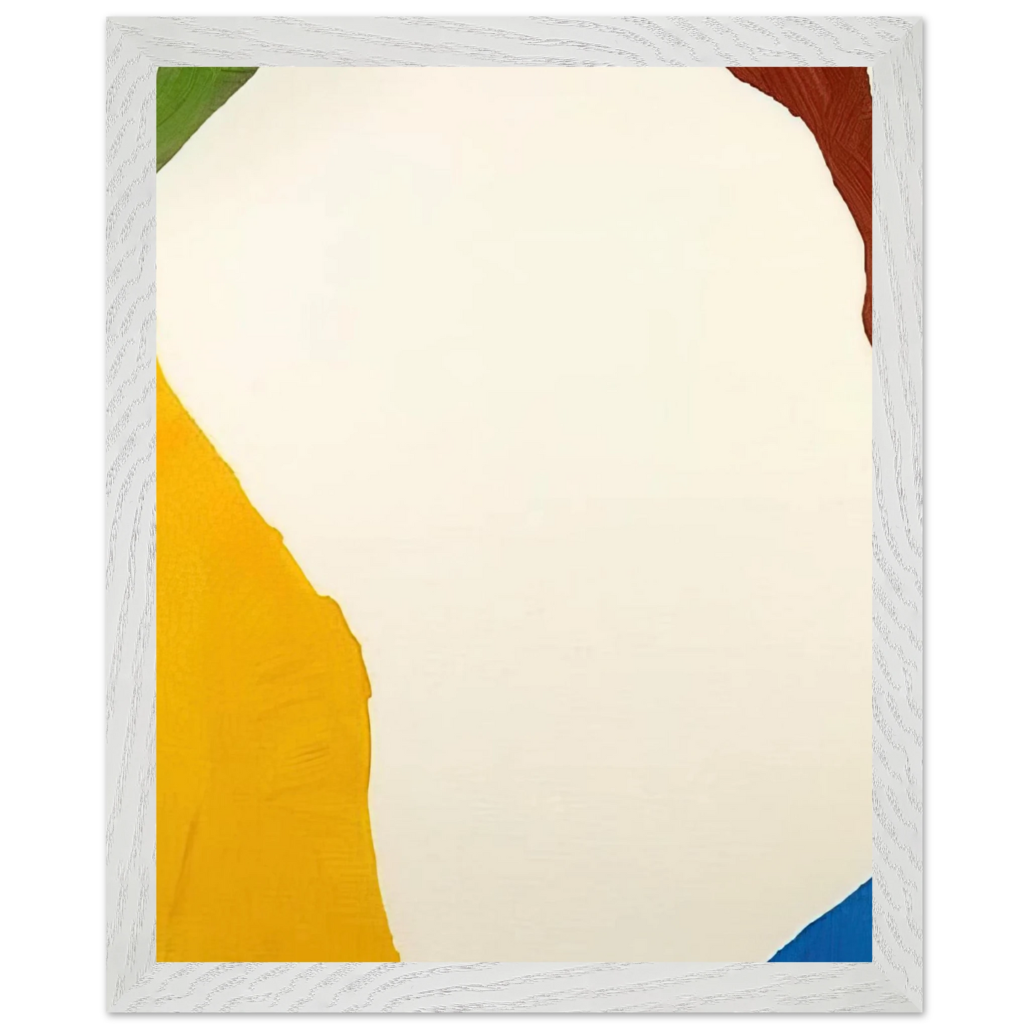 Helen Frankenthaler - Wind Directions - 1970 Wall art - A3 (29.7 x 42  cm) - Premium Wooden Framed Poster With Fine Art Paper-canvas - Wood frame