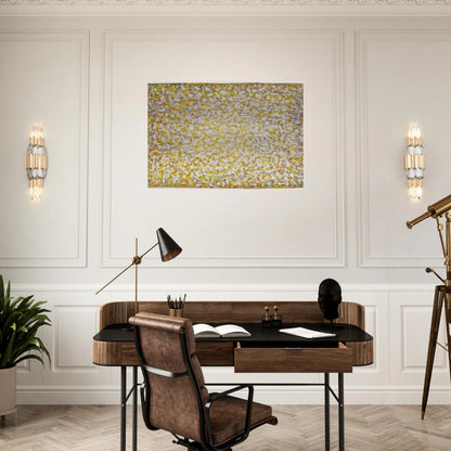 Serpentine Saffron - Richard Pousette-Dart Brushed Aluminum Print - 70x100 cm / 28x40 inches | Richard Pousette-Dart Aluminum Print | Richard Pousette-Dart Prints