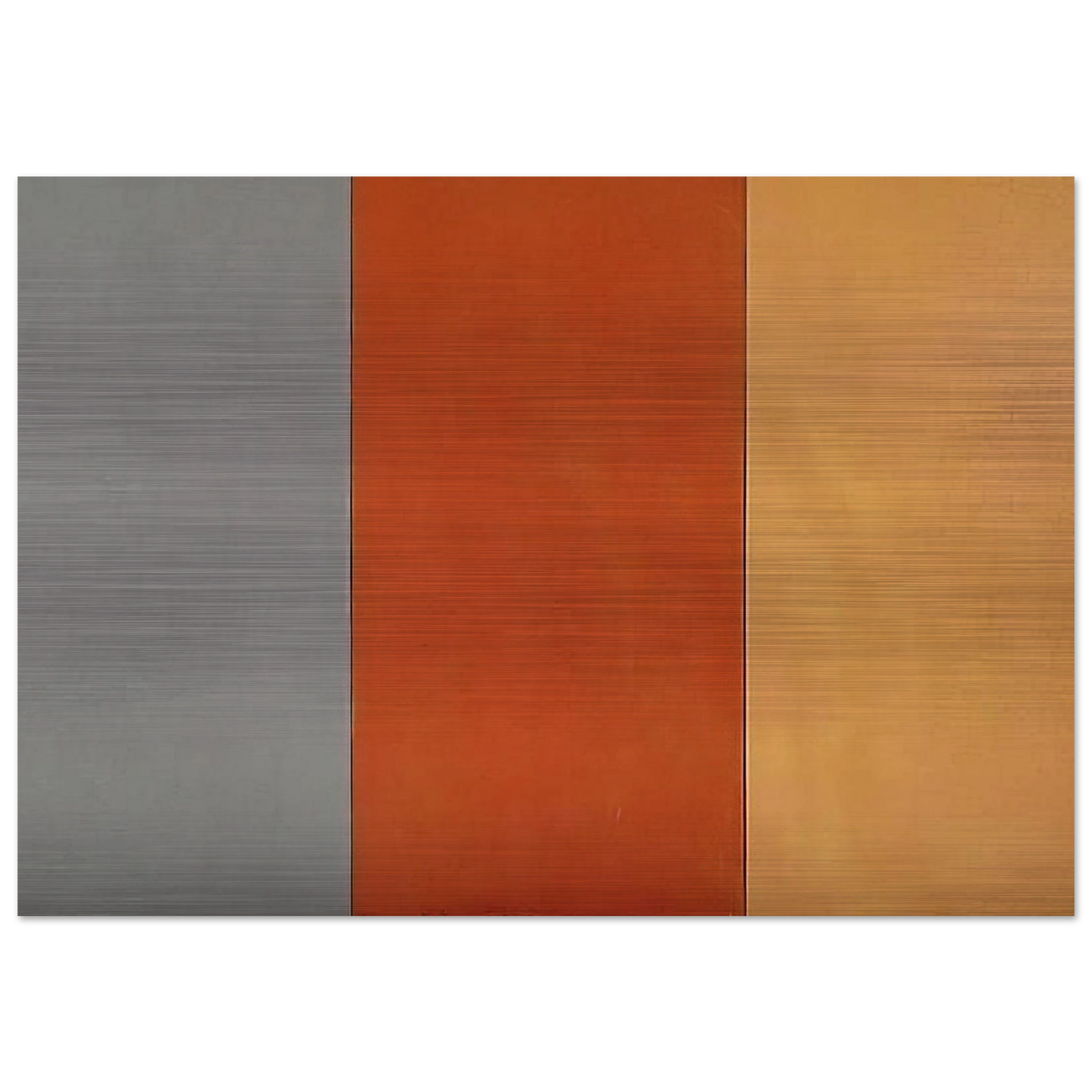 For Pearl - 1970 - Brice Marden Brushed Aluminum Print - 70x100 cm / 28x40 inches | Brice Marden Aluminum Print | Brice Marden Prints