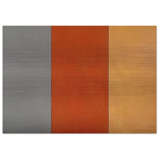 For Pearl - 1970 - Brice Marden Brushed Aluminum Print - 70x100 cm / 28x40 inches | Brice Marden Aluminum Print | Brice Marden Prints