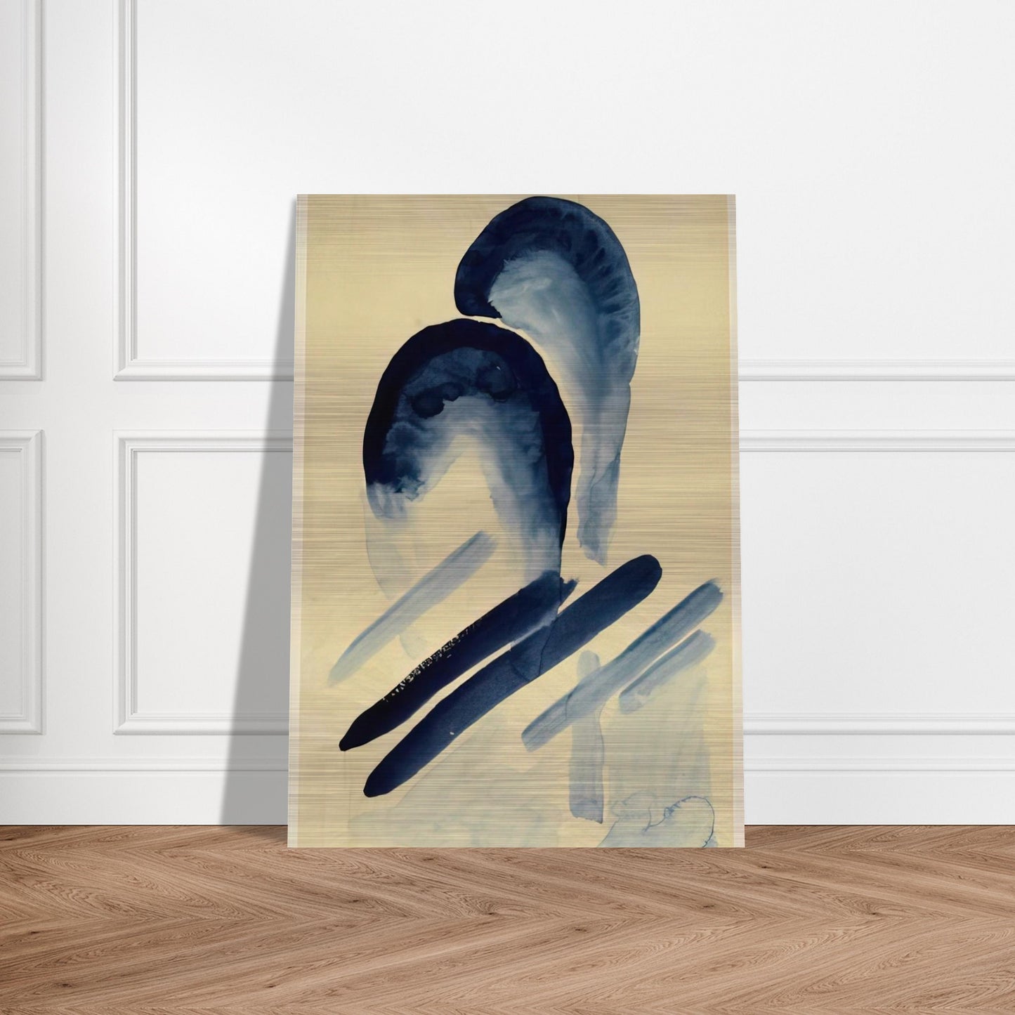 Blue-03 - Georgia O'Keeffe Brushed Aluminum Print - 70x100 cm / 28x40 inches | Georgia O'Keeffe Aluminum Print | Georgia O'Keeffe Prints