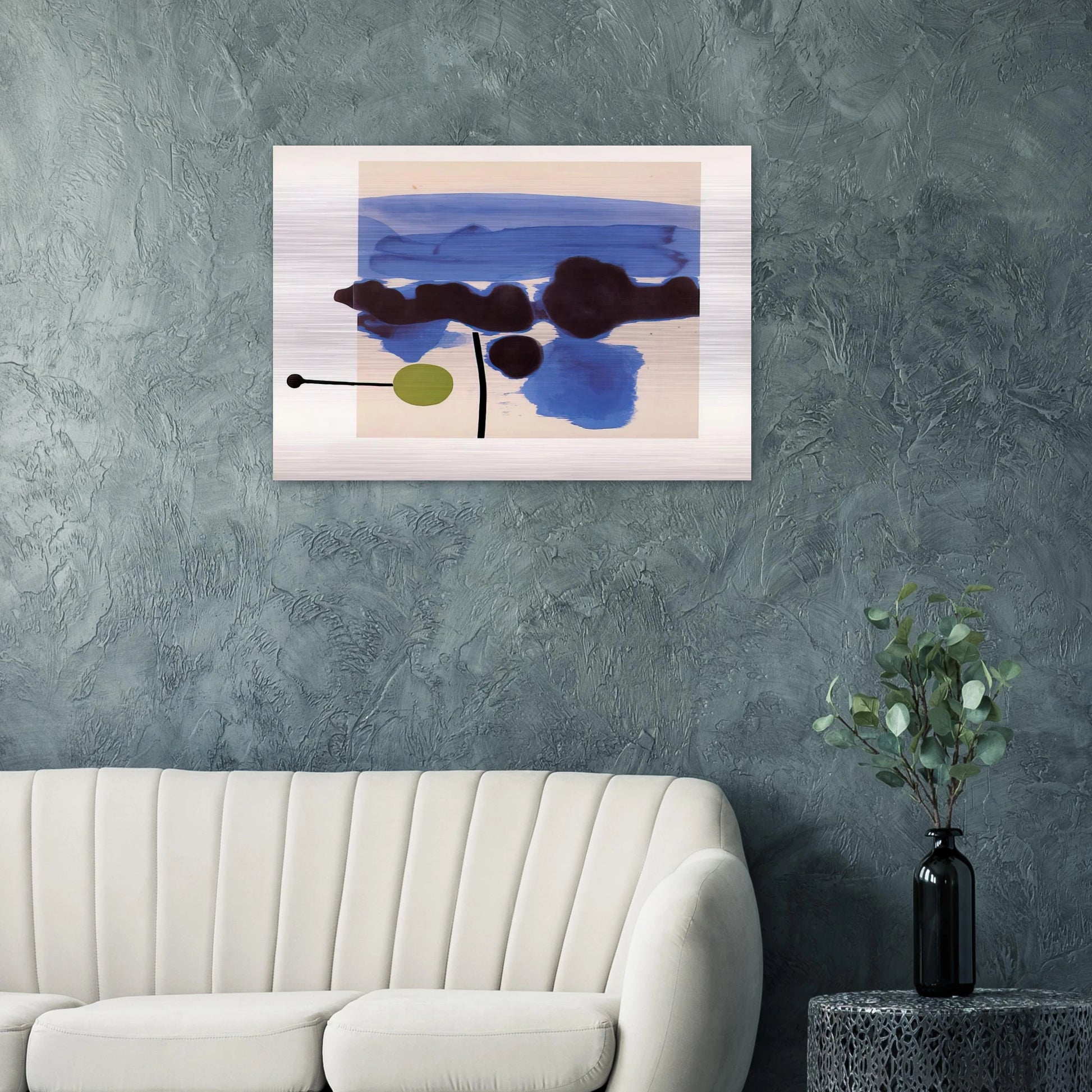 THE PASSION FLOWER 1986 - Victor Pasmore Brushed Aluminum Print - 70x100 cm / 28x40 inches | Victor Pasmore Aluminum Print | Victor Pasmore Prints