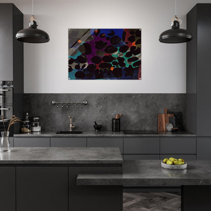 Plumen - 1957 - Johannes Itten Acrylic Print - 70x100 cm / 28x40″ inches | Johannes Itten Wall Art | Johannes Itten Prints