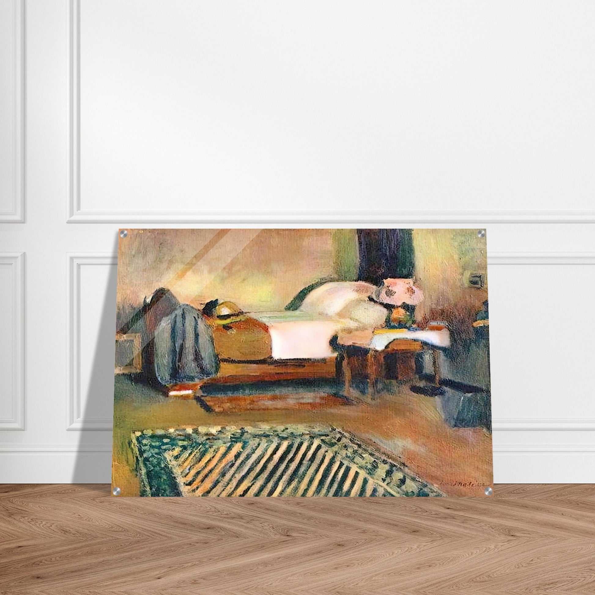 MY ROOM IN AJACCIO 1889 - Henri Matisse Acrylic Print - 70x100 cm / 28x40″ inches