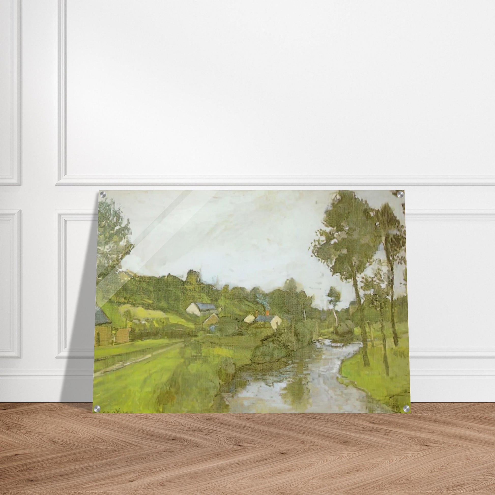 LANDSCAPE LESQUIELLES ST GERMAIN 1903 - Henri Matisse Acrylic Print - 70x100 cm / 28x40″ inches | Henri Matisse Wall Art | Henri Matisse Prints