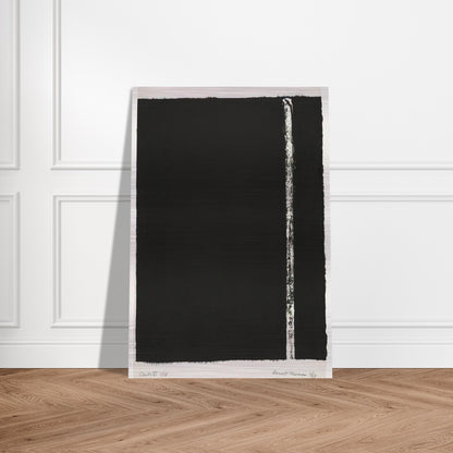 Canto VI - Barnett Newman Brushed Aluminum Print - 70x100 cm / 28x40 inches | Barnett Newman Aluminum Print | Barnett Newman Prints