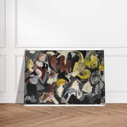Months and Moons - Grace Hartigan Acrylic Print - 70x100 cm / 28x40″ inches
